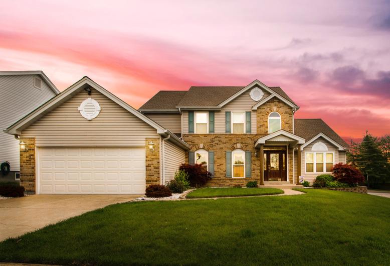 house on sale with freshly painted exterior