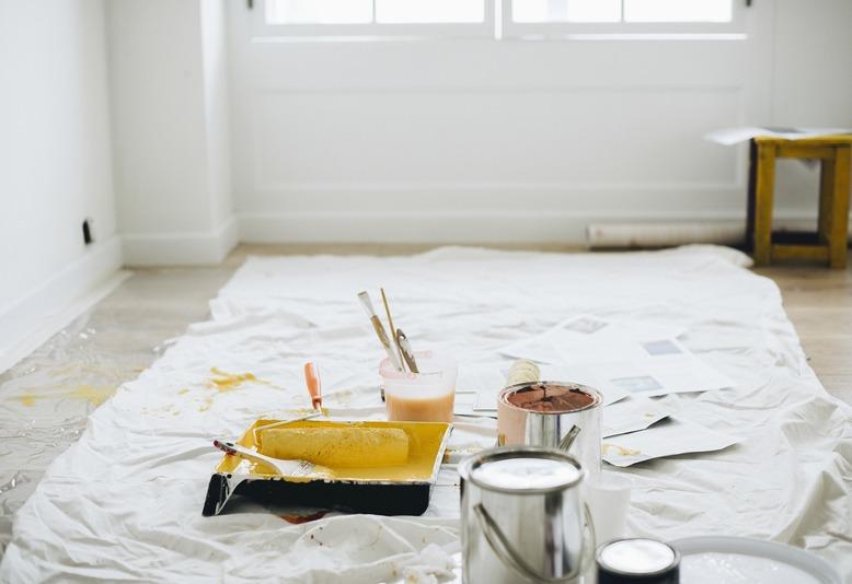 painting tools and supplies to make interior painting project easier