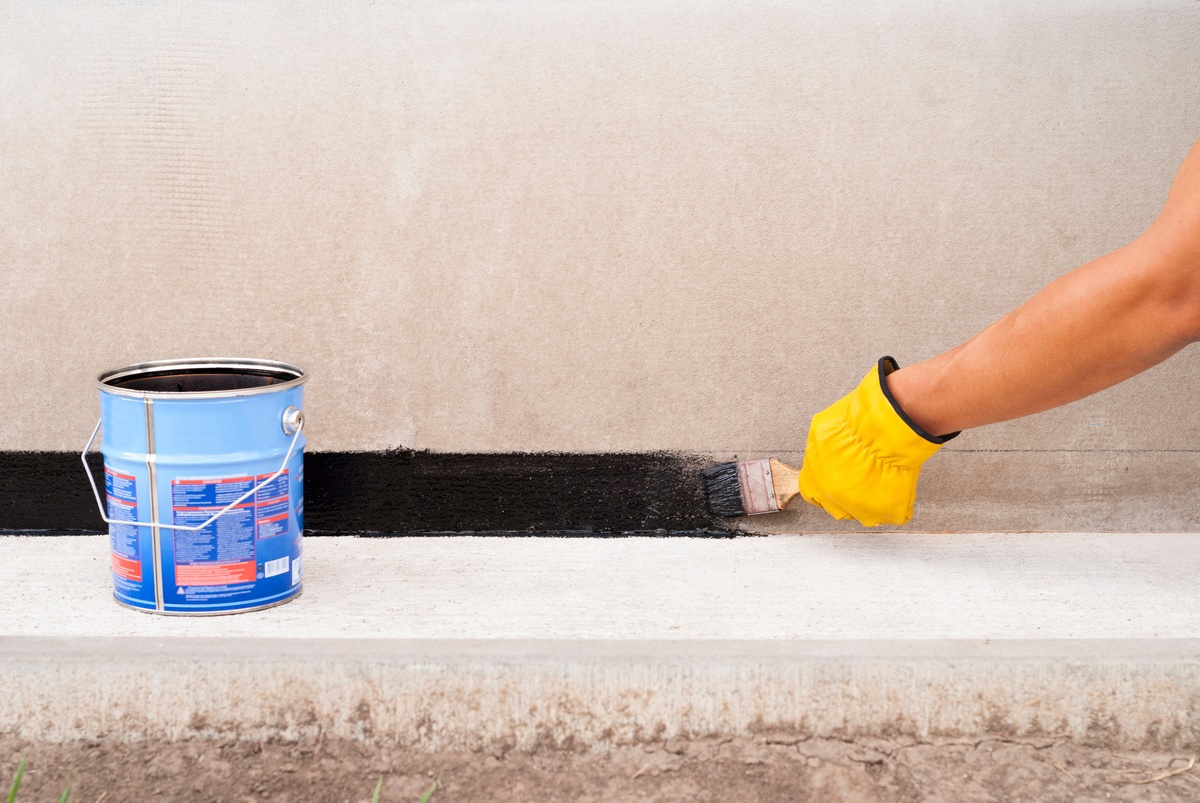painting contractor providing commercial waterproofing services