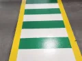 epoxy flooring safety aisles repainted