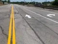 commercial roadway striping