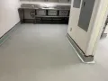 finished industrial flooring in commercial kitchen