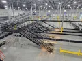 ups sorting facility conveyor finish painting project