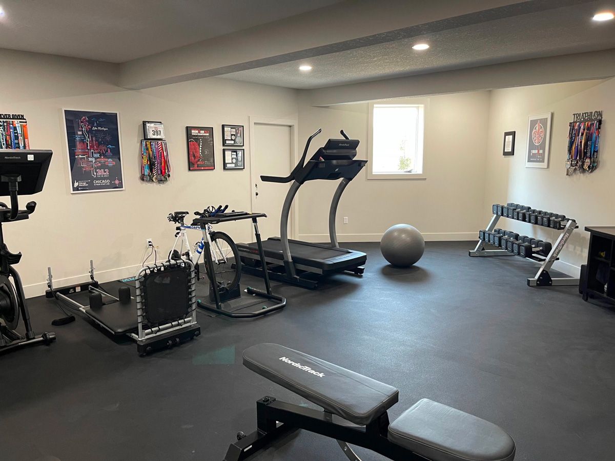 fitness room remodel in Lee's Summit, MO